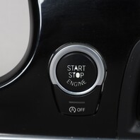 2013-2019 BMW 640i 650i F06 Gran Cpe Piano Black Console Dash Trim Set OEM Used