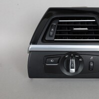 2013-2019 BMW 640i 650i F06 Gran Cpe Piano Black Console Dash Trim Set OEM Used