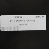 2008-2019 BMW X5 X6 550i 650i 750i Engine Cover 13717577456 OEM Used