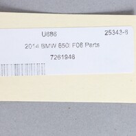 2012-2019 BMW 640i 650i M6 Right Front Seat Belt Buckle 72117261946 OEM Used