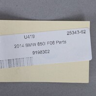 2014 BMW 650i Engine Cooling Fan Motor Relay 61369198302 OEM Used