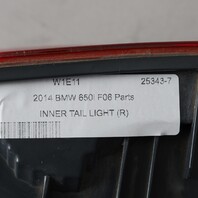 2012-2019 BMW 640i 650i M6 Right Tail Light 63217210580 OEM Used