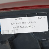 2012-2019 BMW 640i 650i M6 Left Tail Light 63217210579 OEM Used