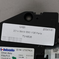 BMW 528i 535i 550i M5 640i 650i 740i 750i Sunroof Motor 67617316535 OEM Used