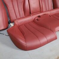 2013-2019 BMW 640i 650i F06 Gran Coupe Rear Seats Pair Vermilion Red OEM Used