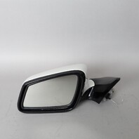 2012-2015 BMW 640i 650i Left Door Mirror Side View White 51167286449 OEM Used