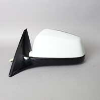 2012-2015 BMW 640i 650i Left Door Mirror Side View White 51167286449 OEM Used
