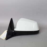 2012-2015 BMW 640i 650i Left Door Mirror Side View White 51167286449 OEM Used