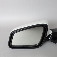 2012-2015 BMW 640i 650i Left Door Mirror Side View White 51167286449 OEM Used