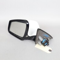2012-2015 BMW 640i 650i Left Door Mirror Side View White 51167286449 OEM Used
