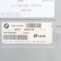 BMW 528i 535i 550i 640i 650i M5 M6 Bang & Olufsen Amplifier 65129320140 OEM Used