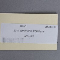 2013-2016 BMW 528i 535i 550i Rear Fuse Relay Junction Box 61149264923 OEM Used