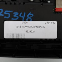 2011-2016 BMW 528i 535i 550i M5 Audio Climate Control Panel 61319328425 OEM Used
