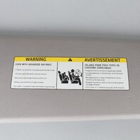2011-2016 BMW 528i 535i 550i Left Sun Visor 51167248859 OEM Used