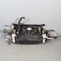 2014-2016 BMW 535d Diesel Radiator Support Cooling Pod Fans Complete OEM Used