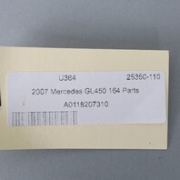 2007 Mercedes GL450 0118207310