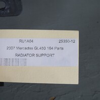 2007-2012 Mercedes GL450 GL550 Radiator Air Deflector Shield 1645000016 OEM Used