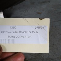 2007 Mercedes GL450 Torque Converter 2212500502 OEM Used