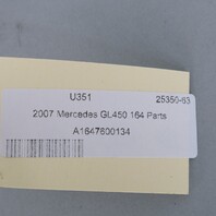 2007-2012 Mercedes GL320 GL450 GL550 Left Front Door Handle 1647600570 OEM Used