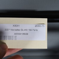 2007-2012 Mercedes GL320 GL450 Left Front Seat Track 0009105936  OEM Used