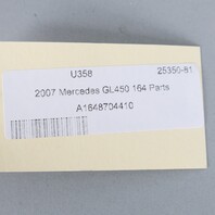 2007-2012 Mercedes GL320 GL450 GL550 Right Seat Switch 1648704410 OEM Used