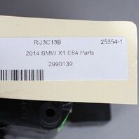 2013-2015 BMW X1 E84 Fuel Tank Gas Door  LeMans Blue 51172993153 OEM Used