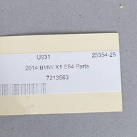 BMW 128i 135i 328i 335i M3 X1 Left Front Seat Belt Buckle 72117213563 OEM Used