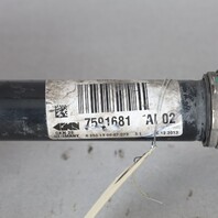 2012-2015 BMW X1 xDrive Left Front Axle Shaft CV Joint 31607591681 OEM Used