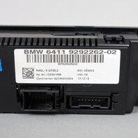 2010-2013 BMW 128i 135i 328i 335i X1 Climate Control Panel 64119292262 OEM Used