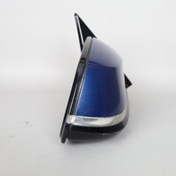 2013-2015 BMW X1 Right Door Mirror LeMans Blue 51167307216 OEM Used