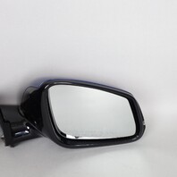 2013-2015 BMW X1 Right Door Mirror LeMans Blue 51167307216 OEM Used