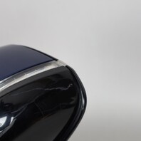 2013-2015 BMW X1 Left Door Mirror LeMans Blue 51167307215 OEM Used