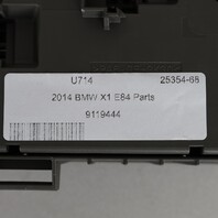 08-13 BMW 128i 135i 328i 335i M3 X1 Front Fuse Relay Box 61149119444 OEM Used