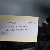 2012-2015 BMW X1 M-Sportline Radiator Support 51648038058 OEM Used