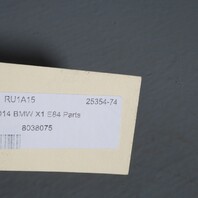 2013-2015 BMW X1 M-Sport Right Rocker Panel Molding 51778047544 OEM Used