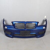 2013-2015 BMW X1 M-Sport Front Bumper Cover Le-Mans Blue 51118039479 OEM Used