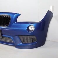 2013-2015 BMW X1 M-Sport Front Bumper Cover Le-Mans Blue 51118039479 OEM Used