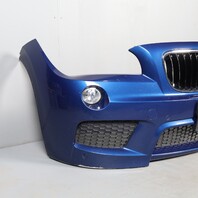 2013-2015 BMW X1 M-Sport Front Bumper Cover Le-Mans Blue 51118039479 OEM Used