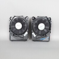 2008-2013 BMW 328i 335i M3 X1 Floor Speaker Subwoofer Pair 65139143143 OEM Used