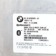BMW 328i 128i 550i 650i 750i X5 Bluetooth Telematics Module 84109205929 OEM Used