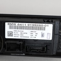 2009 BMW 328i 335i M3 Climate Temperature Control Panel 64119199260 OEM Used