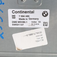 2008-2010 BMW 128i 328i X3 Engine Computer ECU DME 12147602216 OEM