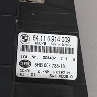 2001-2006 BMW 325i 328i 330i M3 Climate Control Panel 64116914009 OEM Used