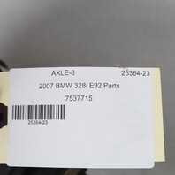 2008-2013 BMW 128i 328i Left Rear Axle Shaft CV Joint 33217537715 OEM Used