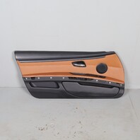 2008-2013 BMW 328i 335i M3 Left Front Door Panel Saddle Brown OEM Used