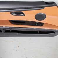 2008-2013 BMW 328i 335i M3 Left Front Door Panel Saddle Brown OEM Used