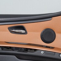 2008-2013 BMW 328i 335i M3 Left Front Door Panel Saddle Brown OEM Used