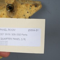 2008-2013 BMW 328i 335i M3 Coupe Left Rear Quarter Trim Panel OEM Used