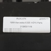 1996-2002 Mercedes E320 E430 E55 Central Vacuum Locking Pump 2108001148 OEM Used