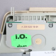 1999-2002 Mercedes E320 E430 W210 Sunroof Switch Dome Light 2088201901 OEM Used